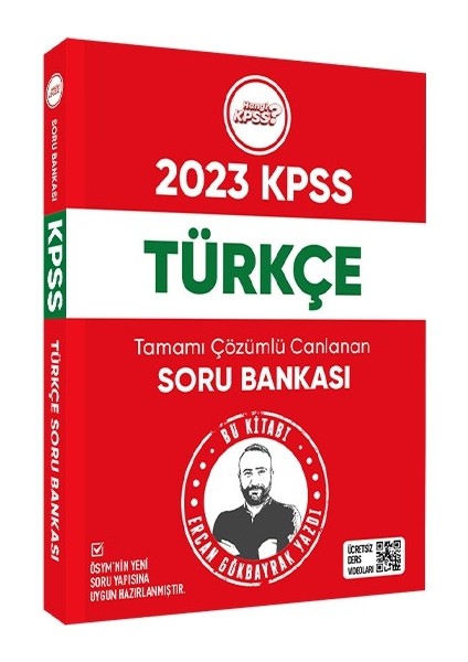 Hangi KPSS 2023 Türkçe Tamamı Çözümlü Canlanan Soru Bankası