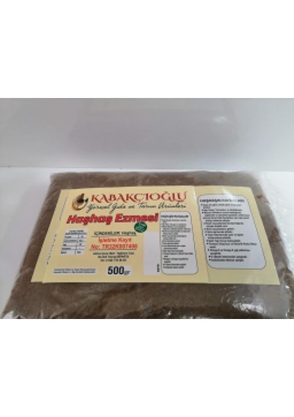 Haşhaş Ezmesi 0,5 KG