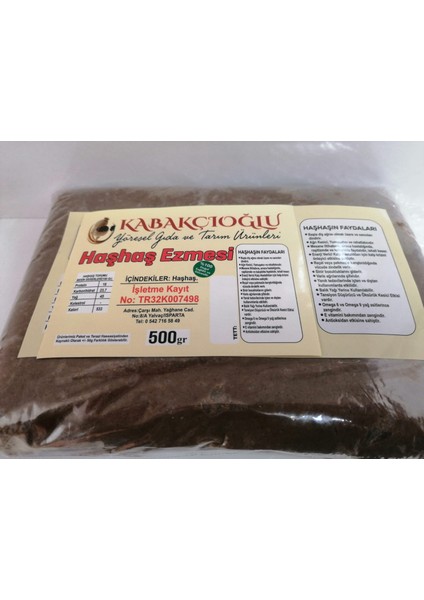 Haşhaş Ezmesi 0,5 KG