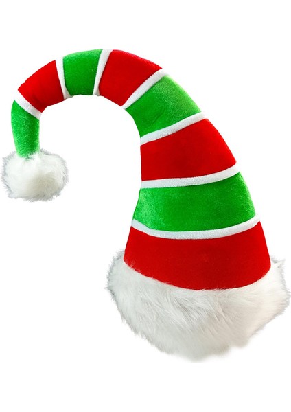 Çizgili Noel Baba Şapkası Fotoğraf Taşıyıcılar Süslü Beyaz Yeşil Için Noel Şapkası (Yurt Dışından) fiyatları