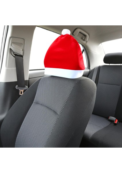 Noel Dekorasyonu Için Noel Araba Yastığı Mini Noel Baba Şapkası (Yurt Dışından) indirimleri