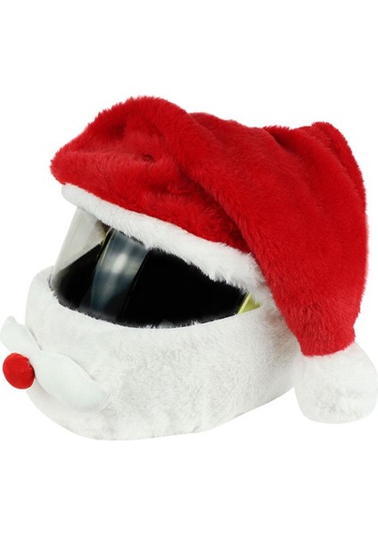 Noel Tam Motosiklet Noel Baba Peluş Peluş Şapka (Yurt Dışından) indirimleri