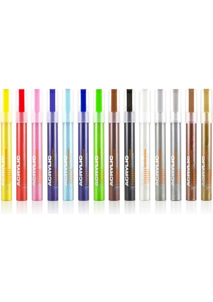 Akrilik Markör Extra Ince Uç 0,7 mm Shock Yellow Light S1000 fiyatları