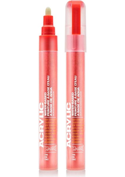 Akrilik Markör Ince Uç 2 mm Shock Orange Dark S2020