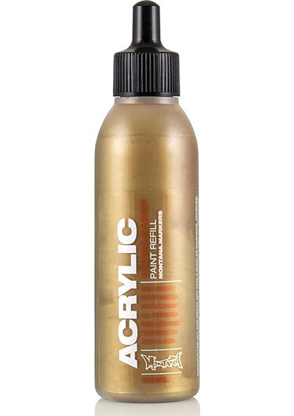 Akrilik Markör Için Yedek Mürekkep 25 ml Gold Matt M3010