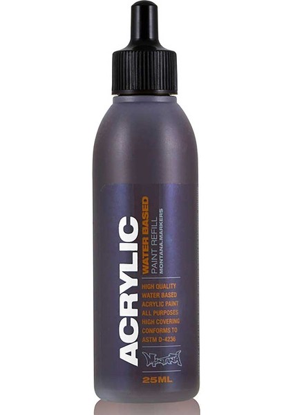 Akrilik Markör Için Yedek Mürekkep 25 ml Shock Brown Dark S8020