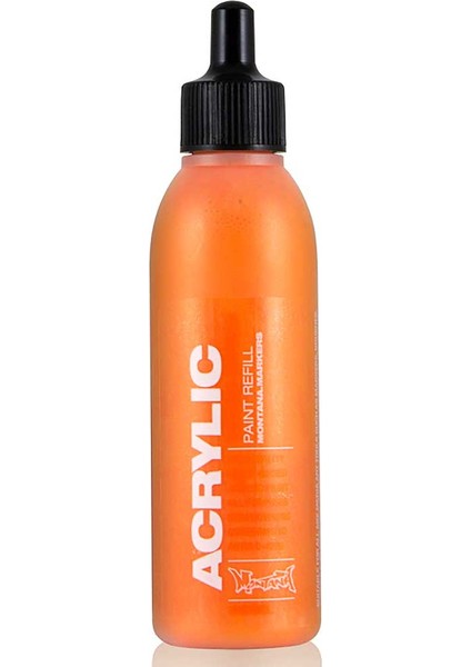 Akrilik Markör Için Yedek Mürekkep 25 ml Shock Orange S2010