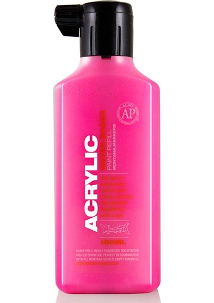 Acrylic Refill 180 ml Gleaming Pink (Fluo)