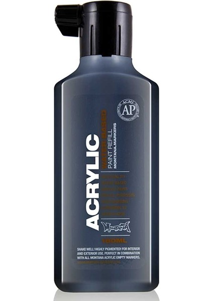 Acrylic Refill 180 ml Shock Black