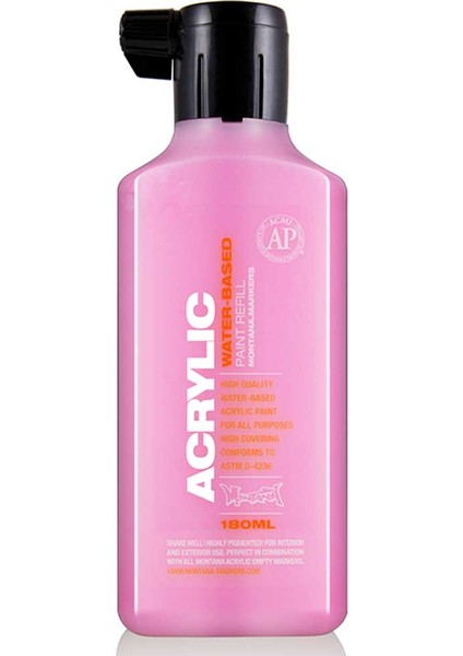 Acrylic Refill 180 ml Shock Pink