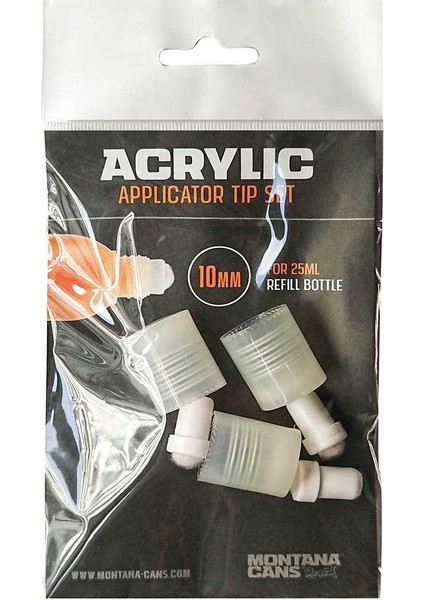 Akrilik Markör Için 25 ml Yedek Mürekkep Şişesi Ucu (3'lü Set)