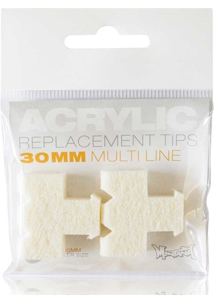 Akrilik Markör Için Yedek Uç 30 mm Multiline (2'li Set)