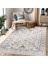 Krem Zeminde Kilim Motifli Osmanlı Desenli Etnik Motifler Vintage Dijital Baskılı Makinede Yıkanabilir Kaymaz Taban Saçaklı Halı 1
