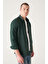 Avva Erkek Koyu Yeşil Kolay Ütülenebilir Oxford Regular Fit Gömlek E002000