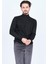Erkek Yarım Balıkçı Triko Yün Kazak 4533090 Siyah 4