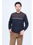 Erkek Bisiklet Yaka Triko Sweat 6743616 Lacivert 1