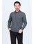 Erkek Desenli Polo Yaka Triko Sweat 6782251 Antrasit 1