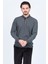 Erkek Desenli Polo Yaka Triko Sweat 6782251 Antrasit 3