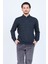 Erkek Desenli Polo Yaka Triko Sweat 6782252 Haki 4