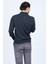 Erkek Desenli Polo Yaka Triko Sweat 6782252 Haki 5