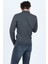 Erkek Desenli Polo Yaka Triko Sweat 6782258 Siyah 5
