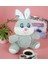 Gri Peluş Tavşan 25 cm Pelüş Oyuncak Süper Kalite 1