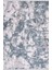 Çam Halı Crea Plus Galaxy Blossom 13620 Gri Lacivert Eskitme Desenli Makine Halısı 1