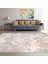 Çam Halı Crea Plus Galaxy Blossom 13408 Gri Taba Eskitme Desenli Makine Halısı 2