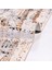Çam Halı Crea Plus Kristal Erva 18115 Gri Bakır Modern Desenli Makine Halısı 3
