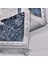 Çam Halı Crea Plus Galaxy Blossom 13615 Gri Lacivert Eskitme Klasik Desenli Makine Halısı 5
