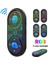 Air Mouse Ses Mikrofonu Rgb Arkadan Aydınlatmalı Gyro Uzaktan Kumanda Ir Öğrenme 2.4g Kablosuz Şarj Edilebilir Mini Uzaktan Kumanda 2