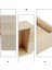 10 Adet 8.5X8.5X4CM El Yapımı Ahşap Kutu Sabun Mücevher Kabı Sürgülü Kapak Kutusu 2