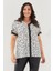 Taş Detaylı Esnek Büyük Beden Bluz 1