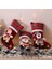 4pcs Noel Çorapları Noel Baba Santa Snowman Geyik Şeker Çantaları Noel Ağacı Odası Yerel Parti Dekorasyon (Yurt Dışından) 3