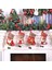 4pcs Noel Çorapları Yeni 3D Santa Santa Snowman Elk Bear Candy Hediye Çantası Noel Ağacı Kolye Noel Dekorasyon (Yurt Dışından) 4