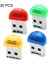 30 Parça Firefly Şekli USB 2.0 Tf Kart Okuyucu, Rastgele Renk Teslimatı - Mavi (Yurt Dışından) 2