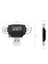 USB 2.0+8pin+Type-C+Micro USB 4 Arada 1 Kart Okuyucu - Siyah (Yurt Dışından) 3
