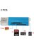 2 Parça Mulli Multi 1 USB 2.0 Mikro Sd Sdhc Tf Mmc Ms Pro Duo Hafıza Kartı Okuyucu - Mavi (Yurt Dışından) 2