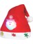 Noel Dekorasyonu Örtülü Kumaş Noel Baba Şapkası (Yurt Dışından) 1