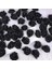 100PCS Yapay Beyaz Güller 7 cm Çiçekler, Çiçek Başları Beyaz Süsler, Düğün Ziyafet Beyaz Saç Süsleri (Siyah) (Yurt Dışından) 3