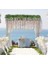 Yapay Çiçekler, Yapay Wisteria, Ev Dekorasyonu, Ipek Yapılmış, 12 Parça - Sütlü Beyaz (Pembe) (Yurt Dışından) 3