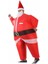 Şişme Suit Noel Baba Kostüm 120 - 155 cm (Yurt Dışından) 2