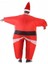Şişme Suit Noel Baba Kostüm 120 - 155 cm (Yurt Dışından) 3