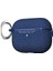 Apple Airpods Pro 2 Kılıf Deri Görünüm Silikon A03 Lacivert 1
