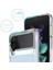 Samsung Galaxy Z Flip 4 Kılıf Sert Pc Kapak Şeffaf Kristal 2