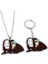 2pcs La Casa De Papel Alaşım Anahtarlık Kolye Anahtarlama Kolye Oyuncak Hediyesi (Yurt Dışından) 1