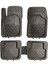 Opel Corsa B 1993-2000 Araca Uyumlu 3D Havuzlu Siyah Oto Paspas Takımı 1