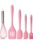 5 Adet Pembe Silikon Pişirme Aracı Setleri Yumurta Çırpıcı Spatula Yağ Fırça Mutfak Aletleri (Yurt Dışından) 1