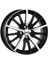 465-02 6.5X15"- 4X100 ET35 67.2 Complete Matt Black Jant (4 Adet) 2