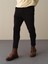 Erkek Siyah Regular Fit Pantolon 2